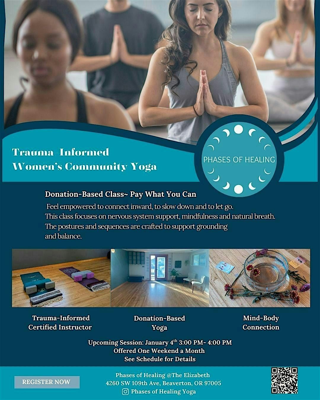 Women's Community Yoga ~ Pay What You Can