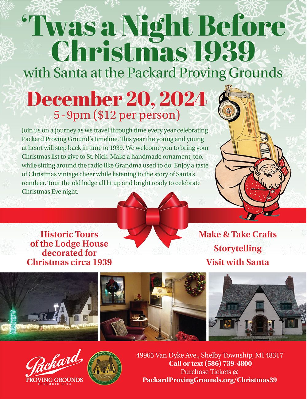 Twas The Night Before Christmas at Dennis C Moss Cultural Arts Center