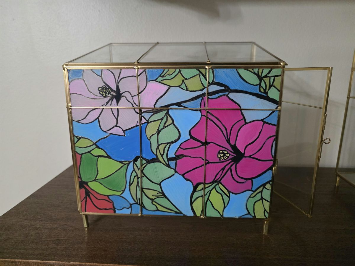 Stained Glass Mini Greenhouse