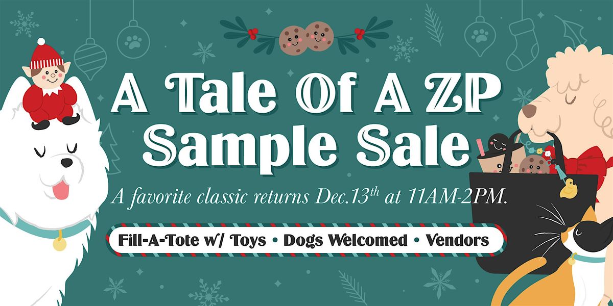 ZippyPaws Sample Sale | Fill-A-Tote Event | Discounted toys, Vendors