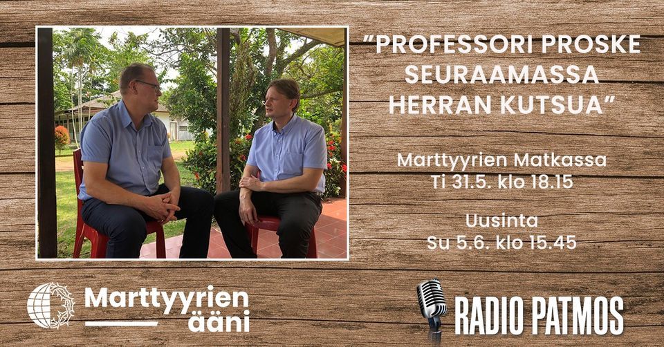 Professori Proske Seuraamassa Herran Kutsua | Online | May 31, 2022