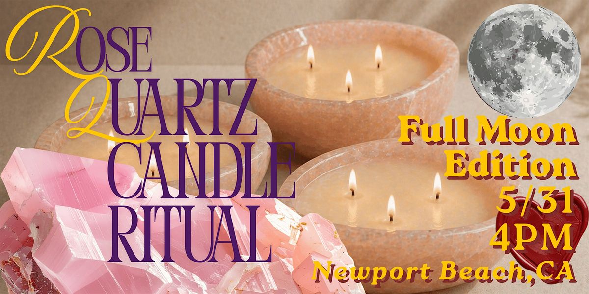Rose Quartz Candle Making Ritual