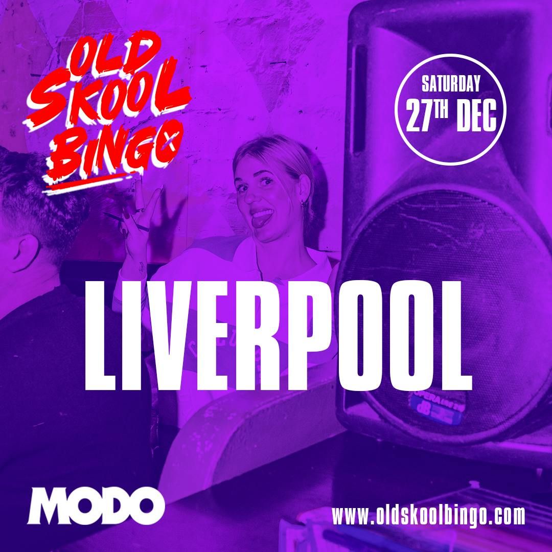 Old Skool Bingo Sat 27th Dec Liverpool