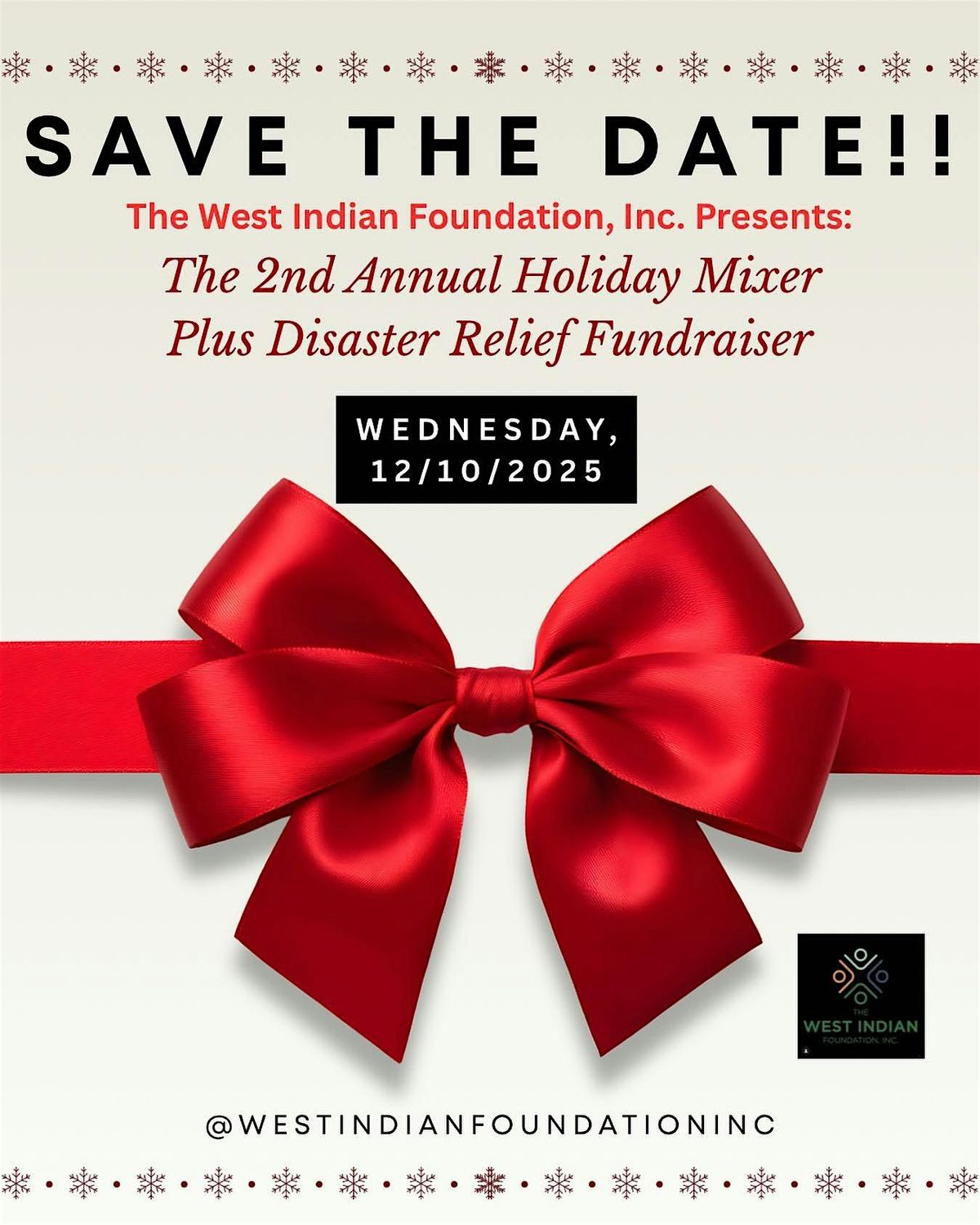 The 2nd Annual Holiday Mixer Plus Disaster Relief Fundraiser