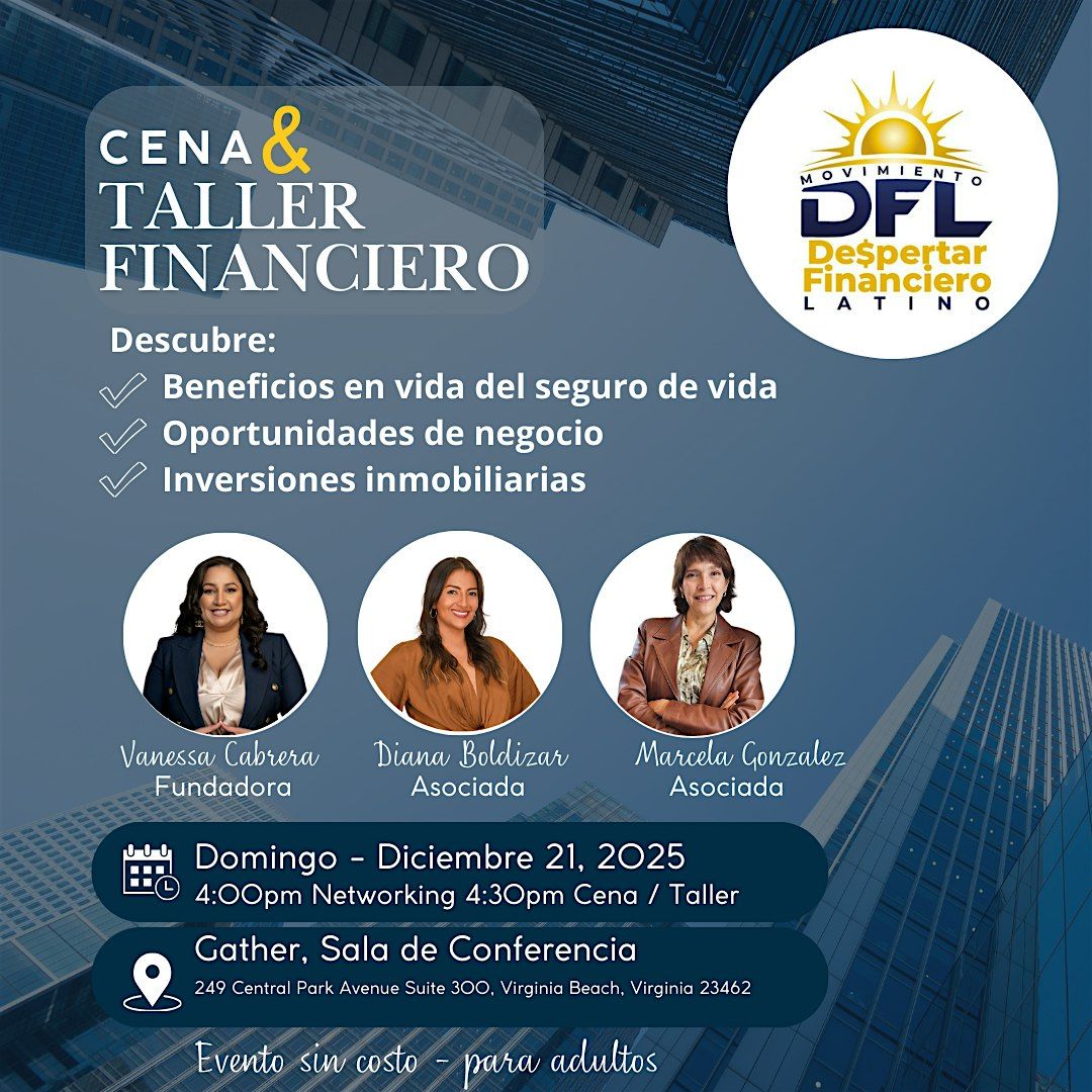 Cena & Taller Financiero
