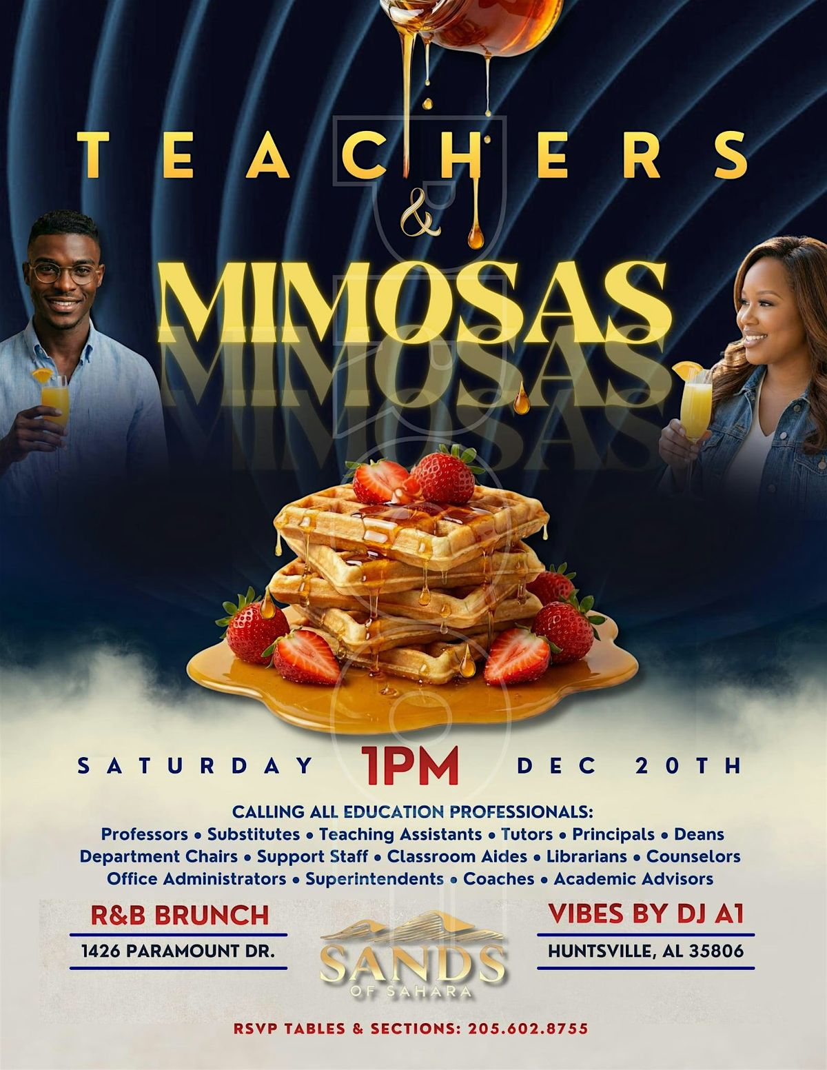 TEACHERS & MIMOSA  R&B BRUNCH