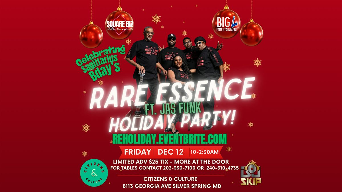 Rare Essence - Holiday Party