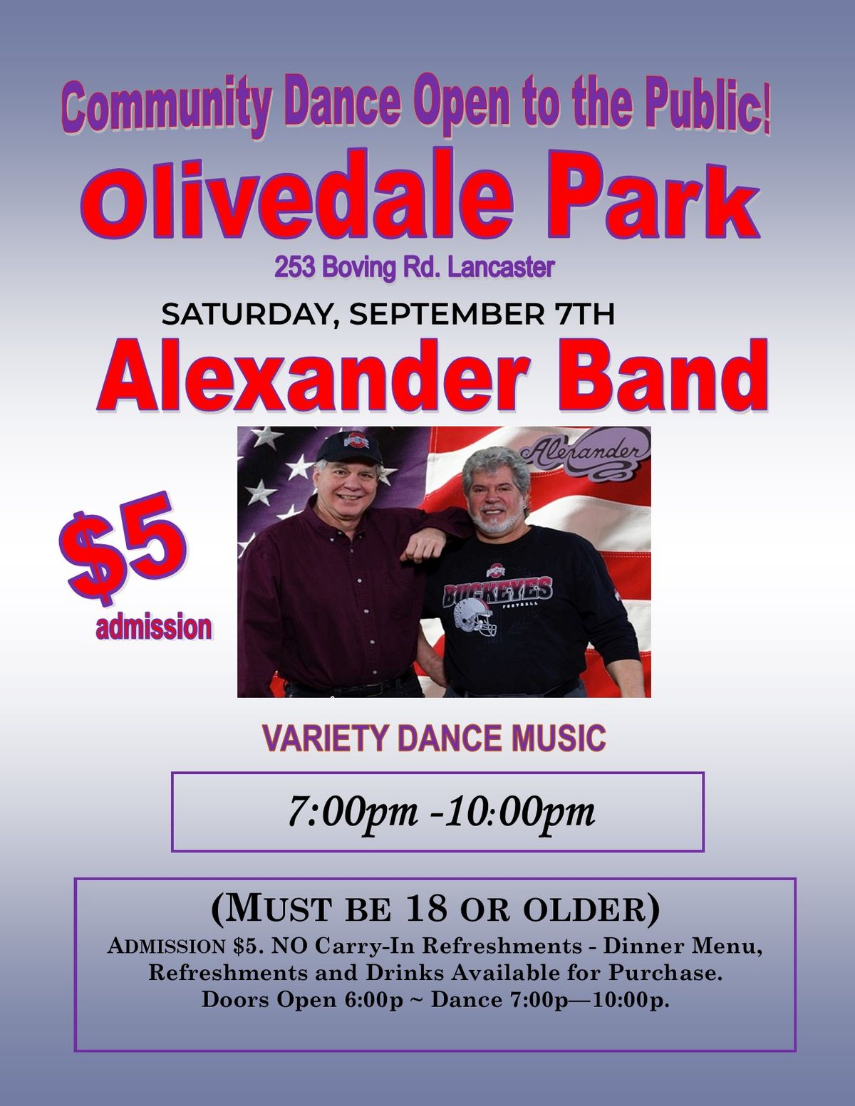 Olivedale Park Community Dance 253 Boving Rd, Lancaster, OH, United