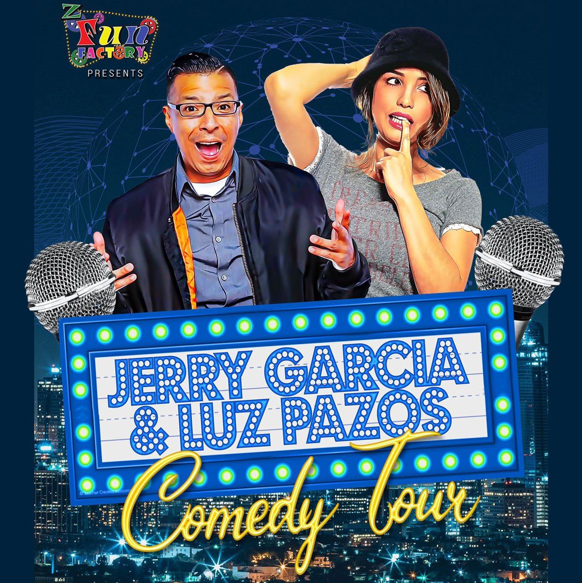 Luz Pazos at El Paso Comic Strip
