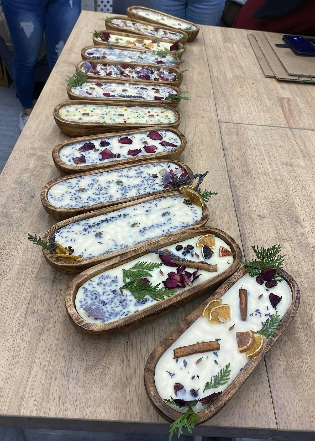 Valentine's Make & Decorate Your Own Dough Bowl Candle Centerpiece!