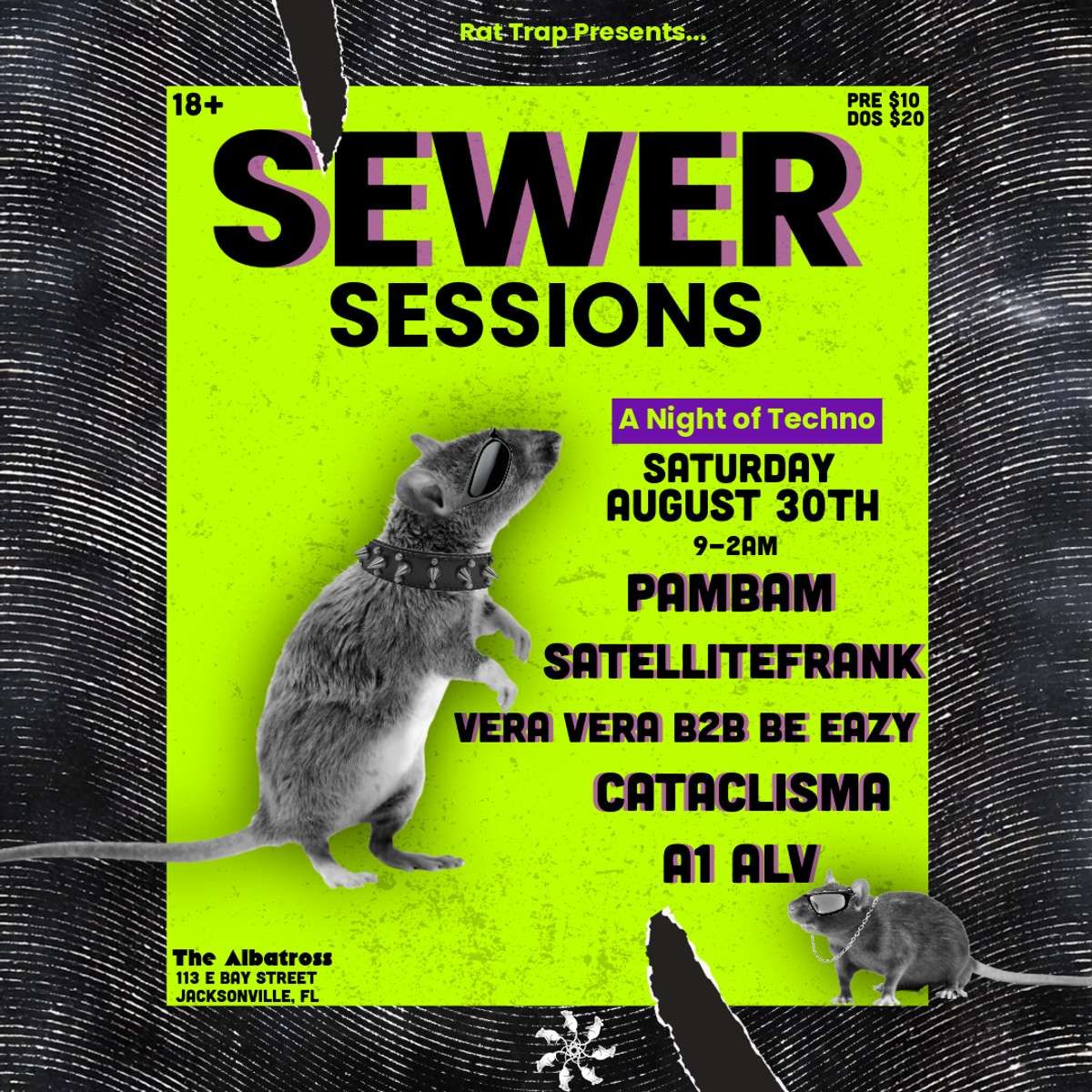 Sewer Sessions - A Night of Techno