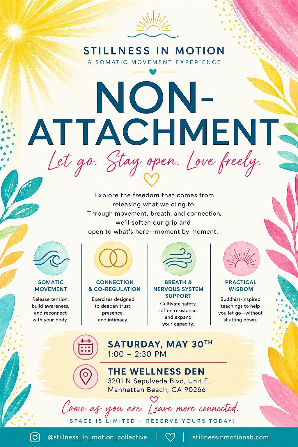Stillness in Motion: Non-Attachment