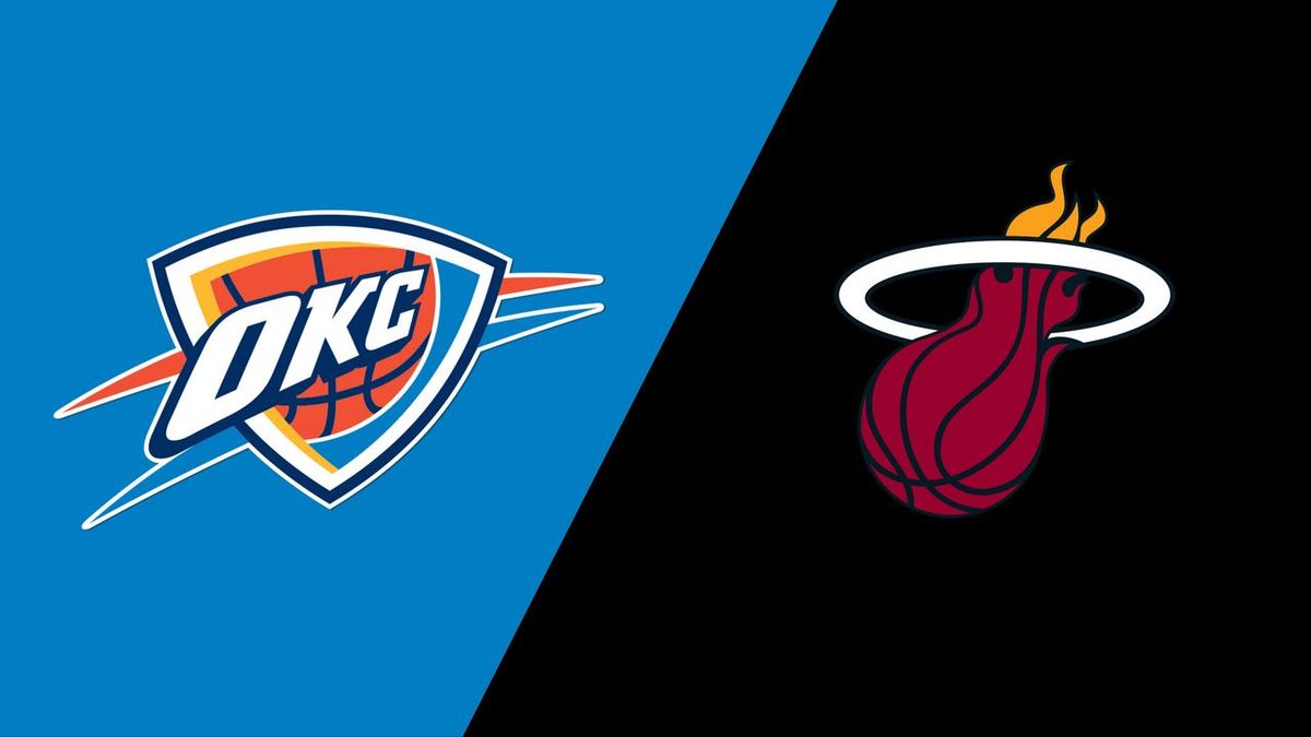 Oklahoma City Thunder at Miami Heat at Kaseya Center