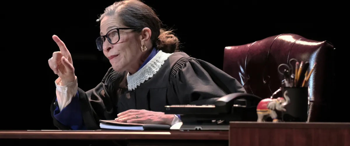 All Things Equal - The Life and Trials of Ruth Bader Ginsburg at Sunset Center