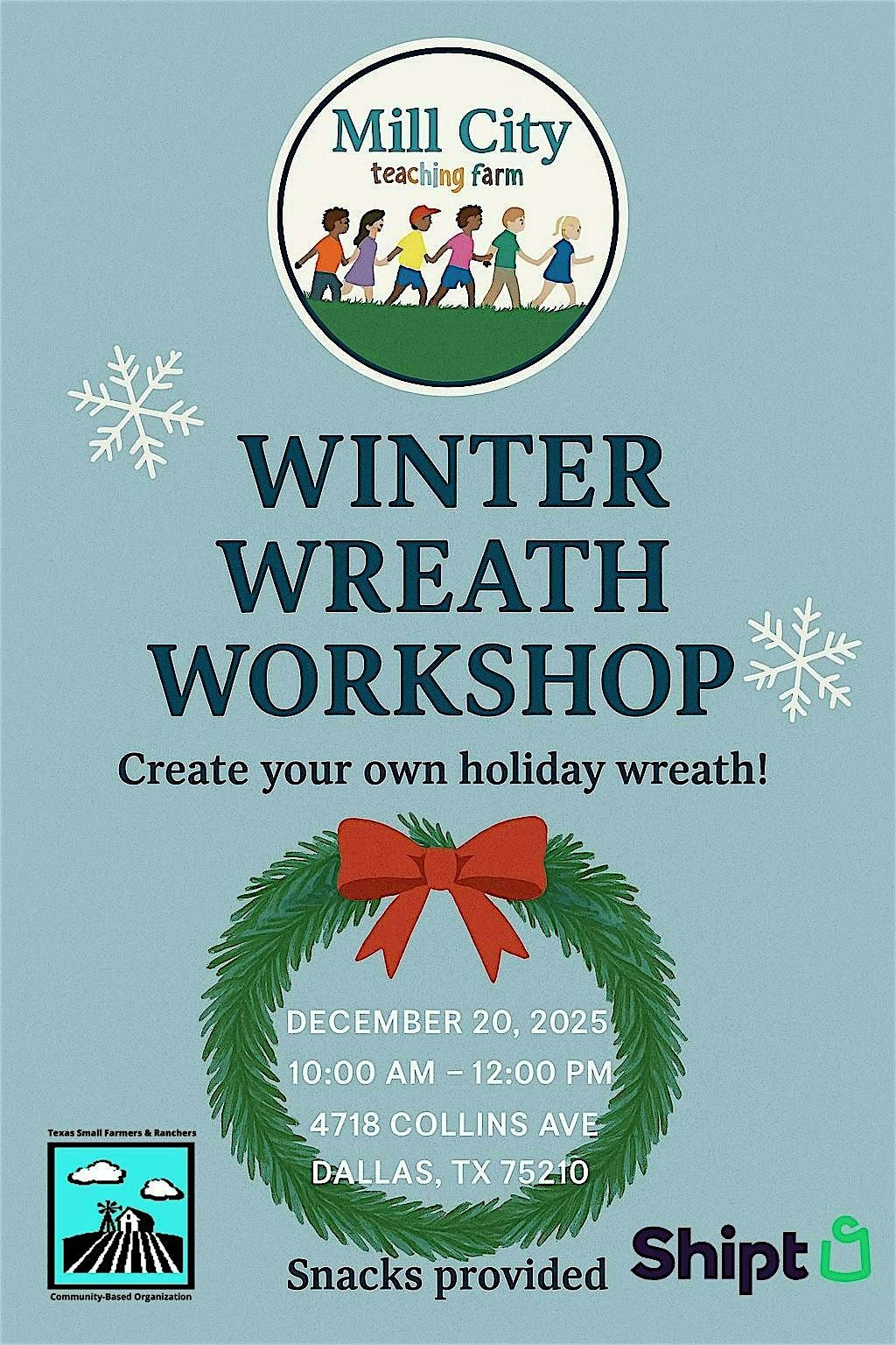 Winter Wreath Workshop