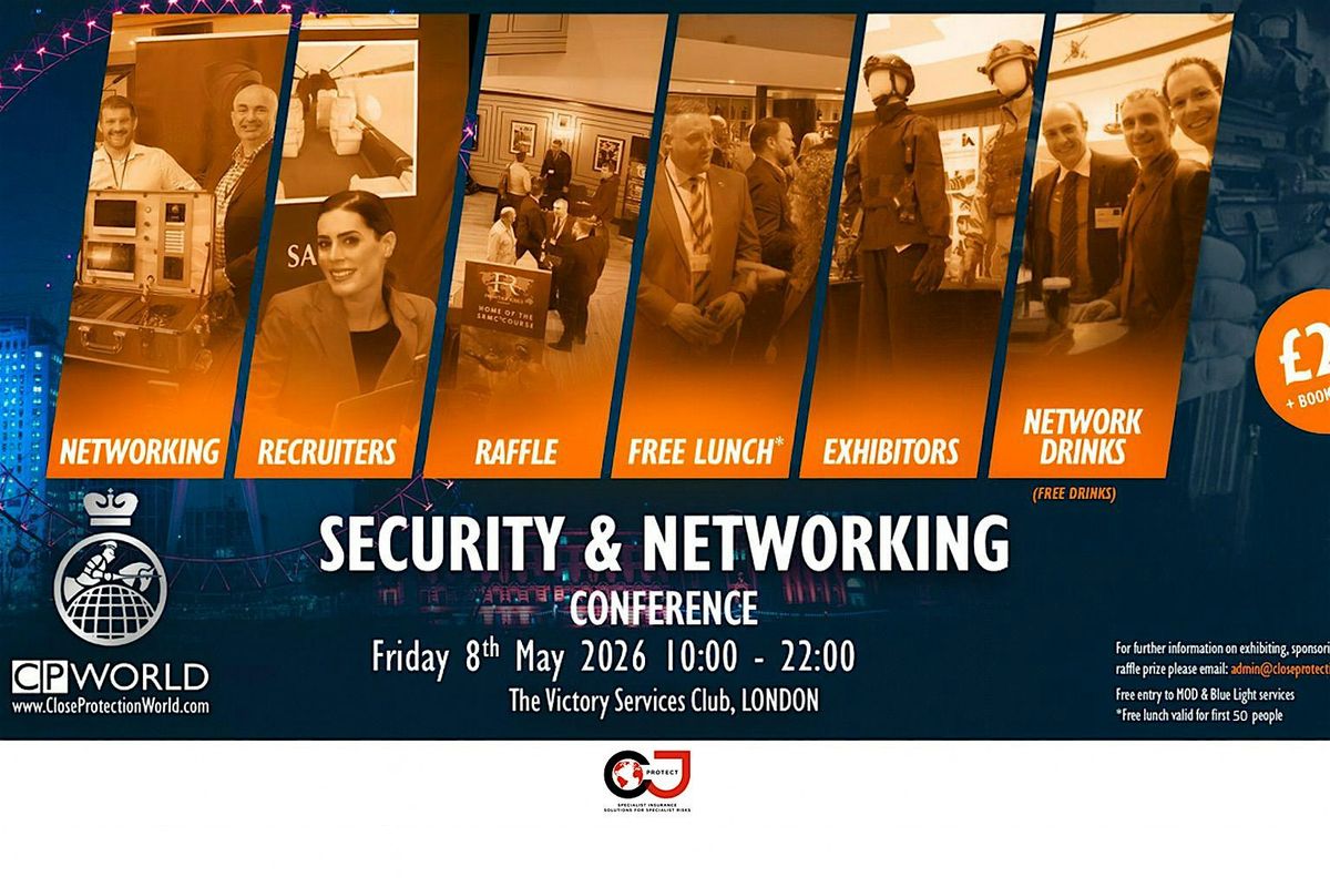 Close Protection and Security Conference 2026 (Summer)