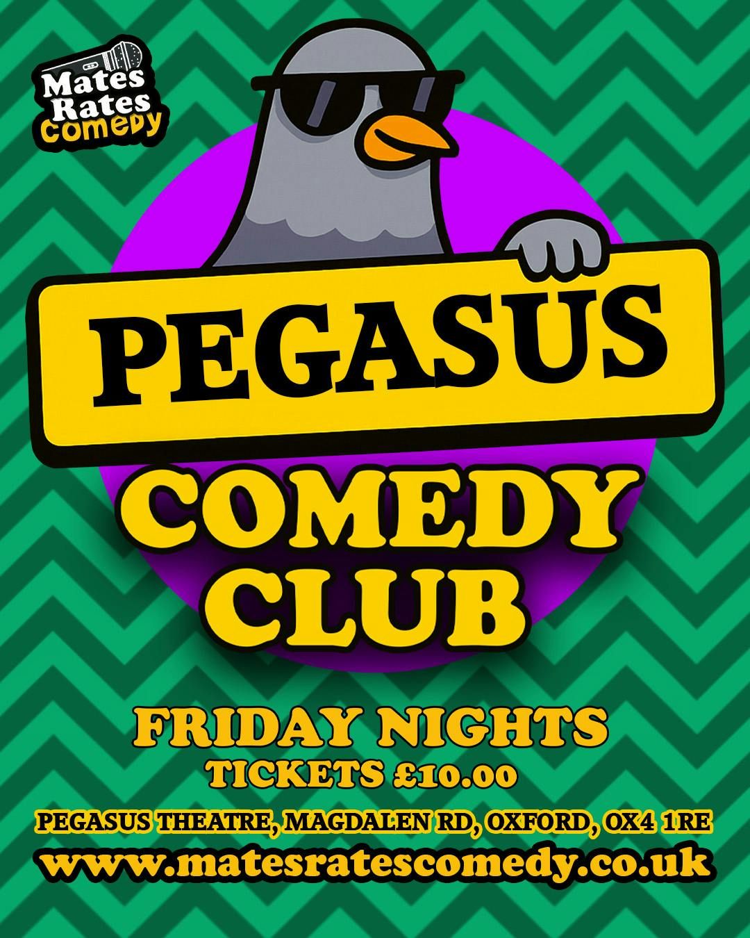 Pegasus Comedy Club: October 9