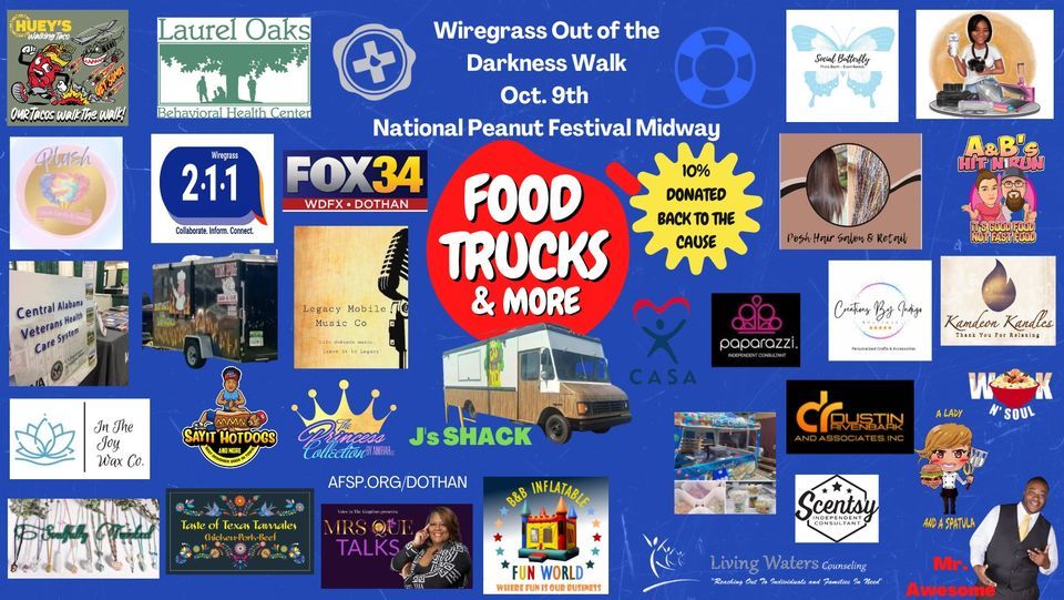 Wiregrass Out of the Darkness Community Walk National Peanut Festival