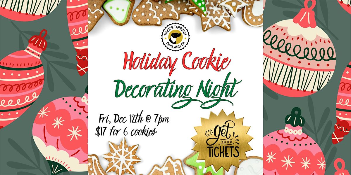 Holiday Cookie Decorating Night