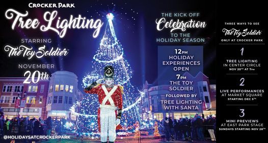 Westlake promenade christmas tree lighting 2021