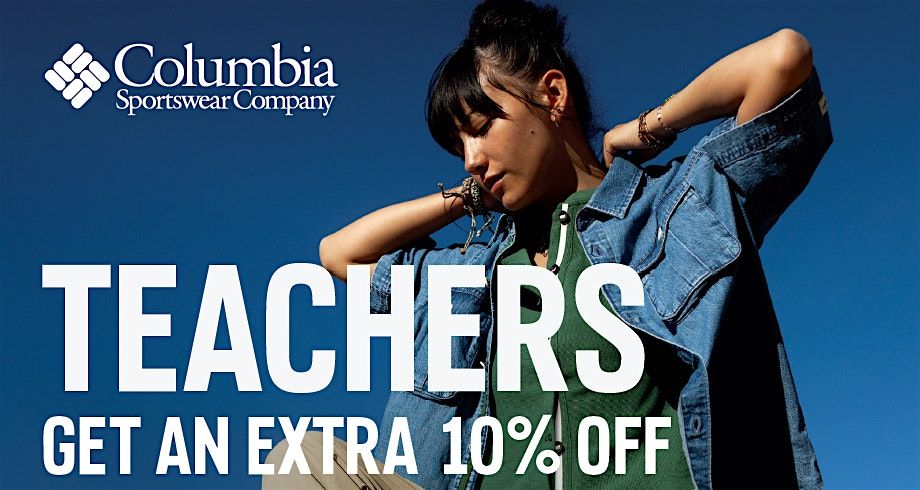 Extra 10% Off for TEACHERS, May 1 -31