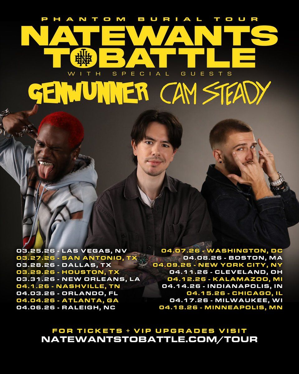 NateWantsToBattle 'Phantom Burial ' at Howlin Wolf