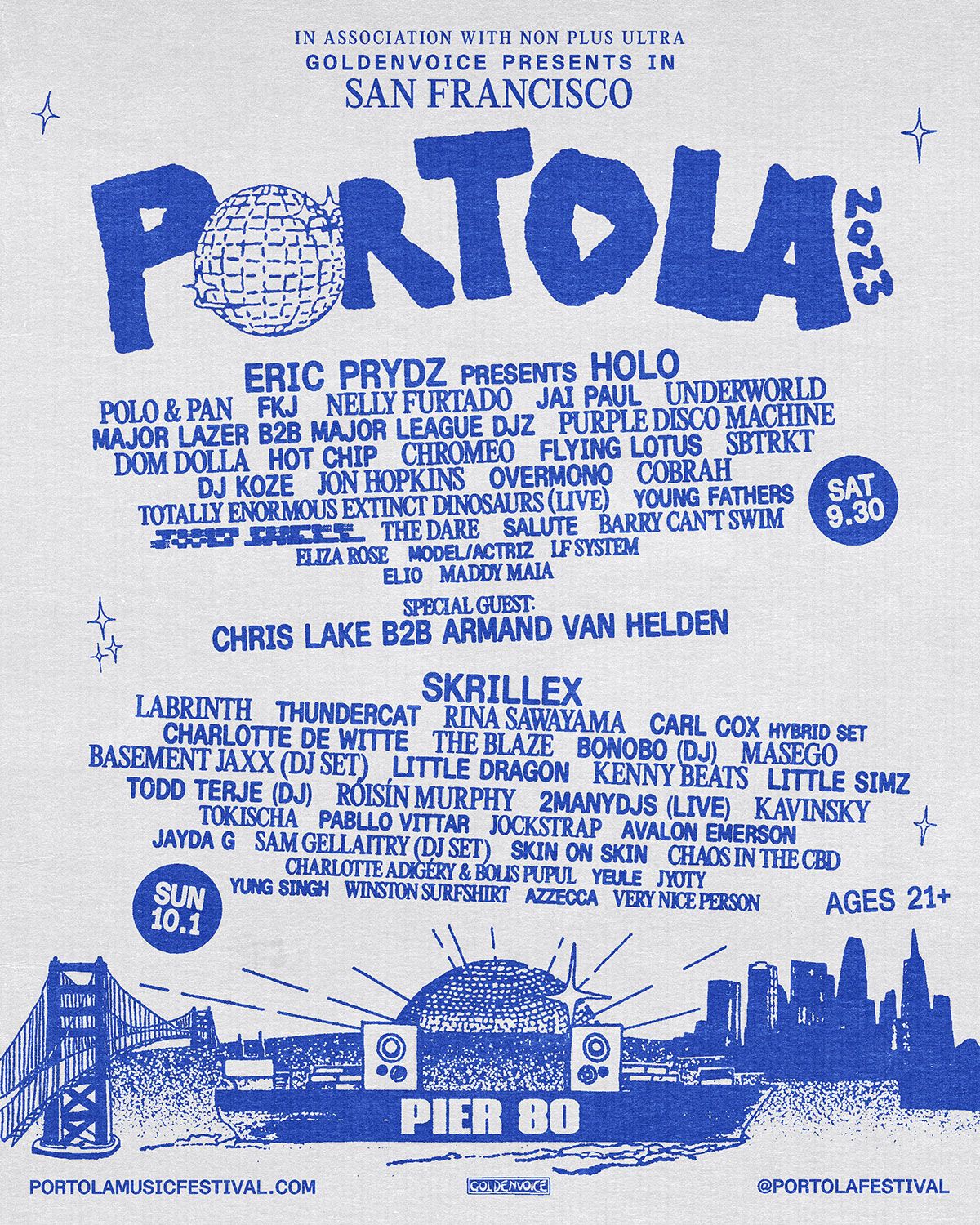 Portola Music Festival - 2 Day Pass