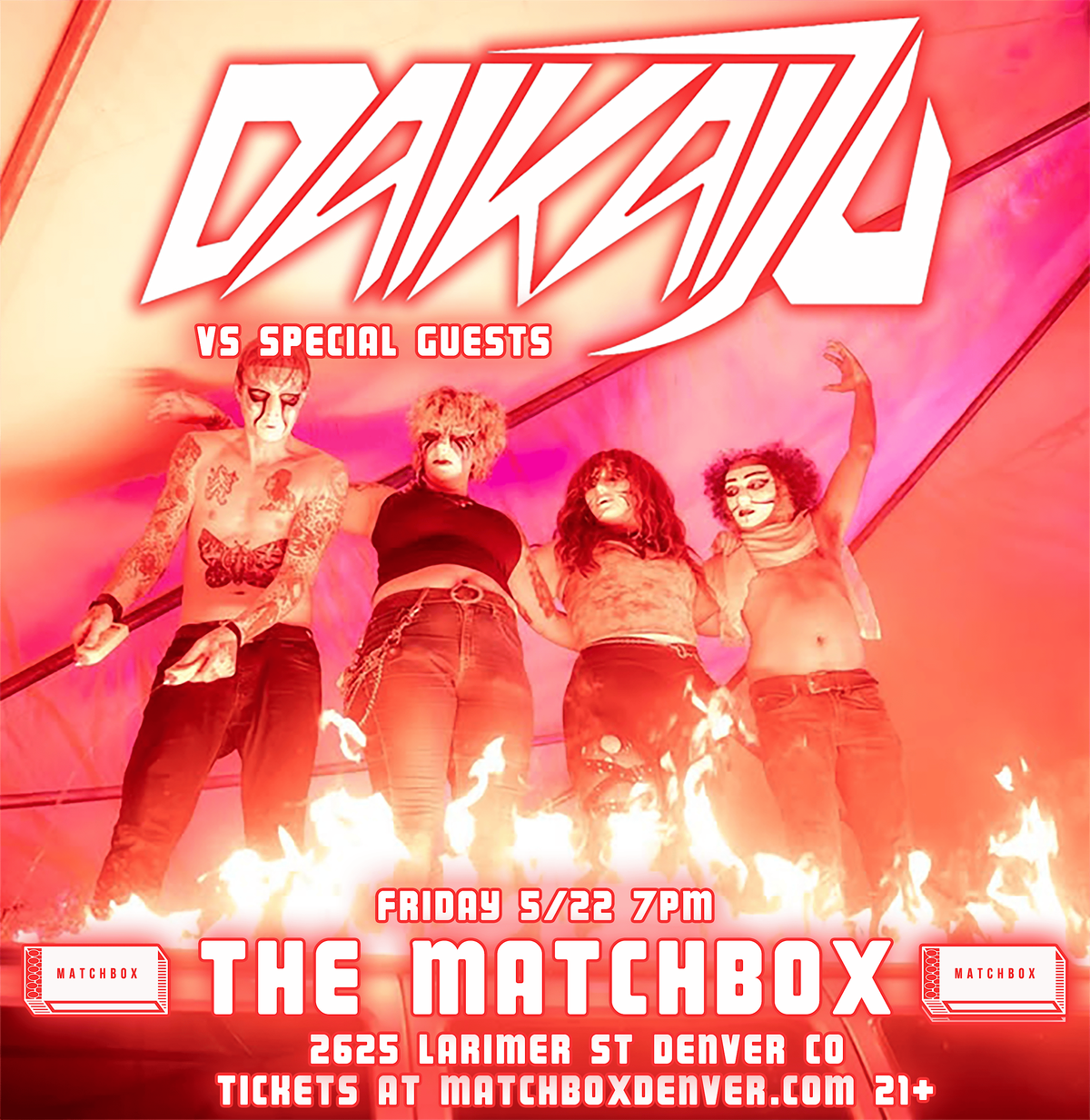DAIKAIJU ATTACKS THE MATCHBOX!!!