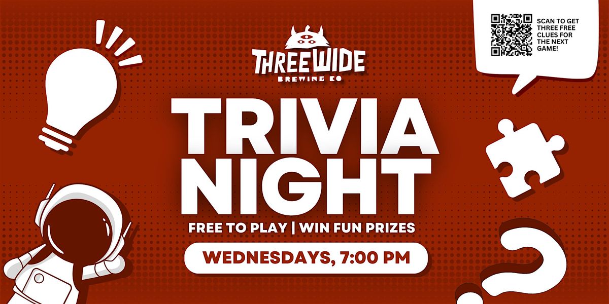 Fort Worth Trivia Night | Three Wide Brewing