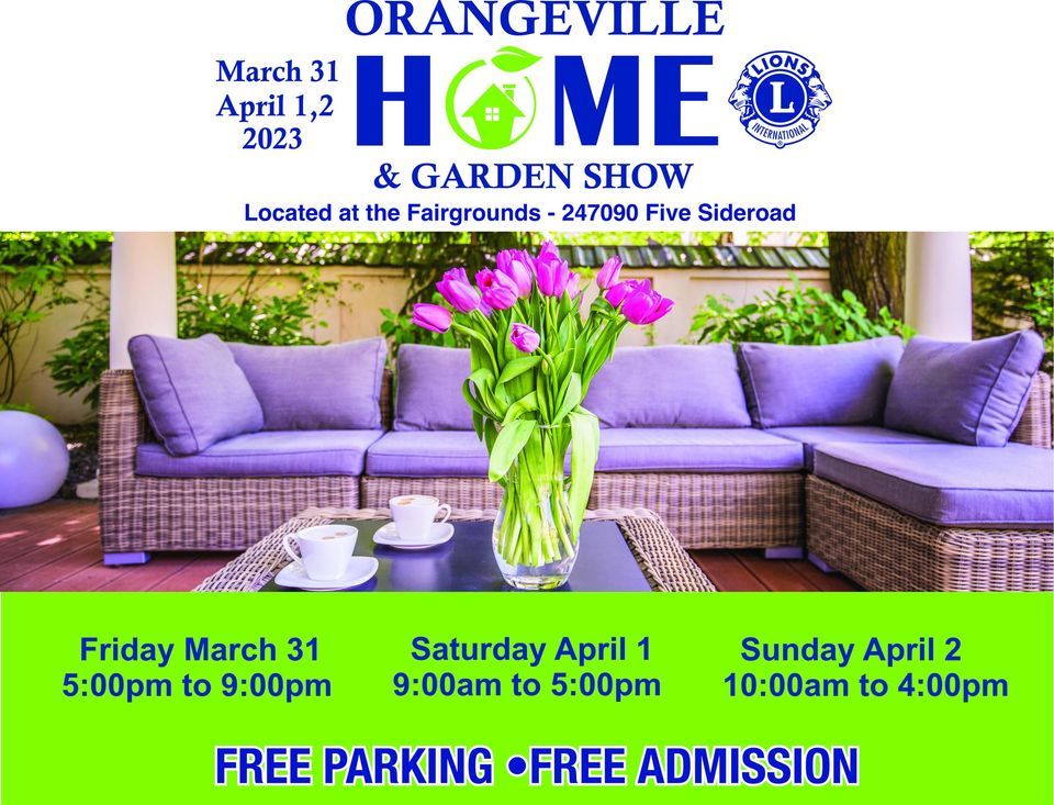 Orangeville Lions Home and Garden Show 2023