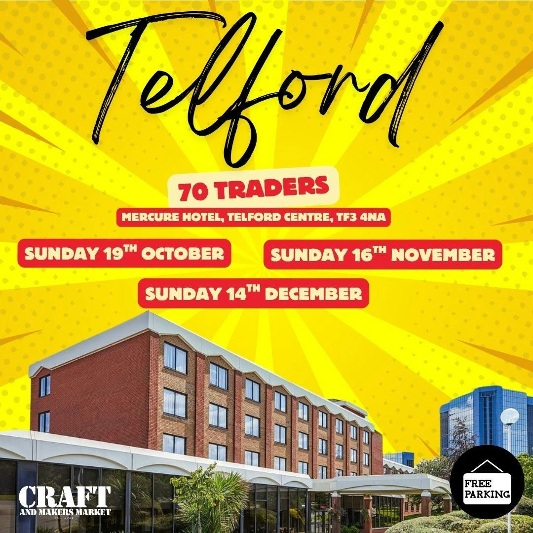 Telford Craft and Makers Market Deposit - Sunday 19th October