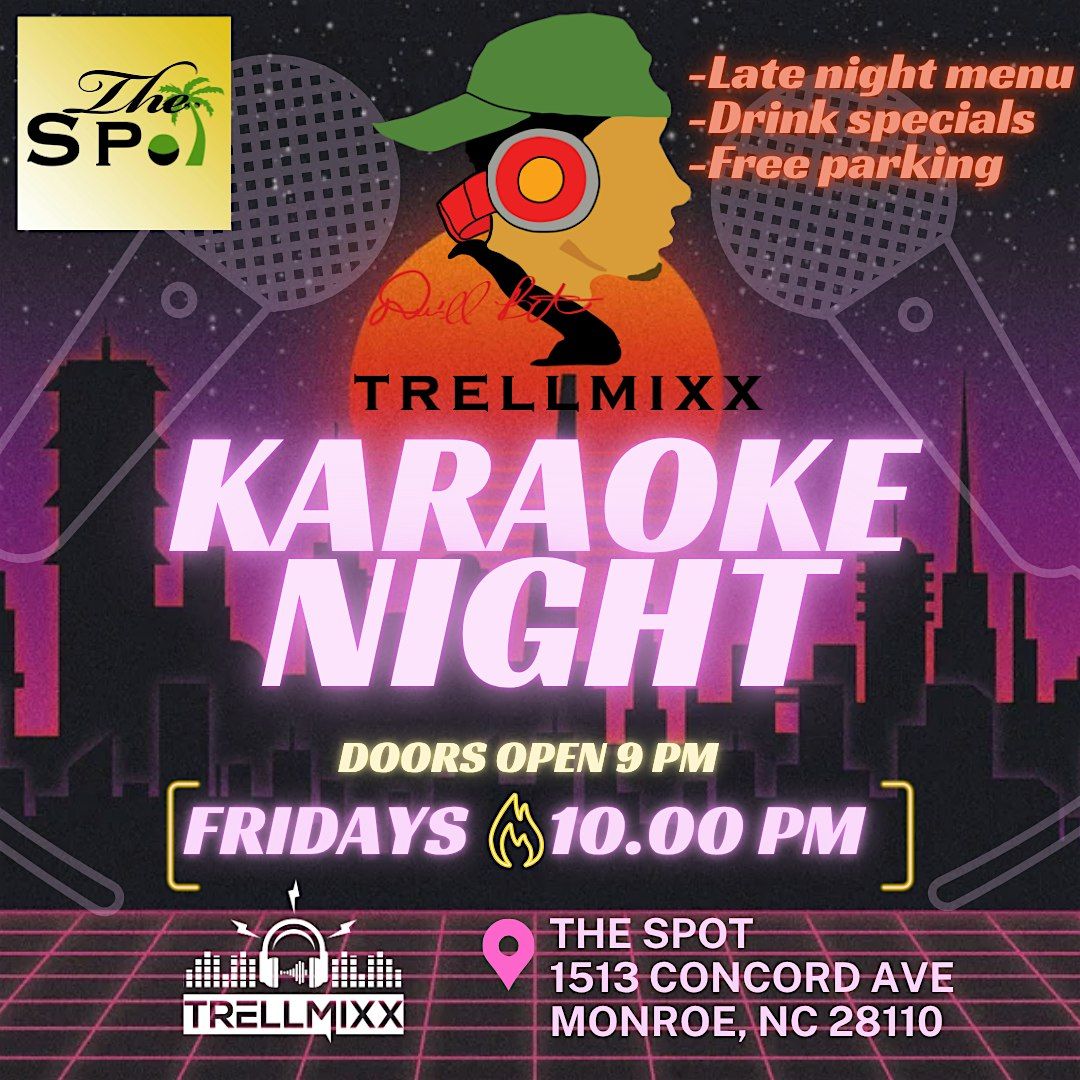 Karaoke Fridays @ The Spot