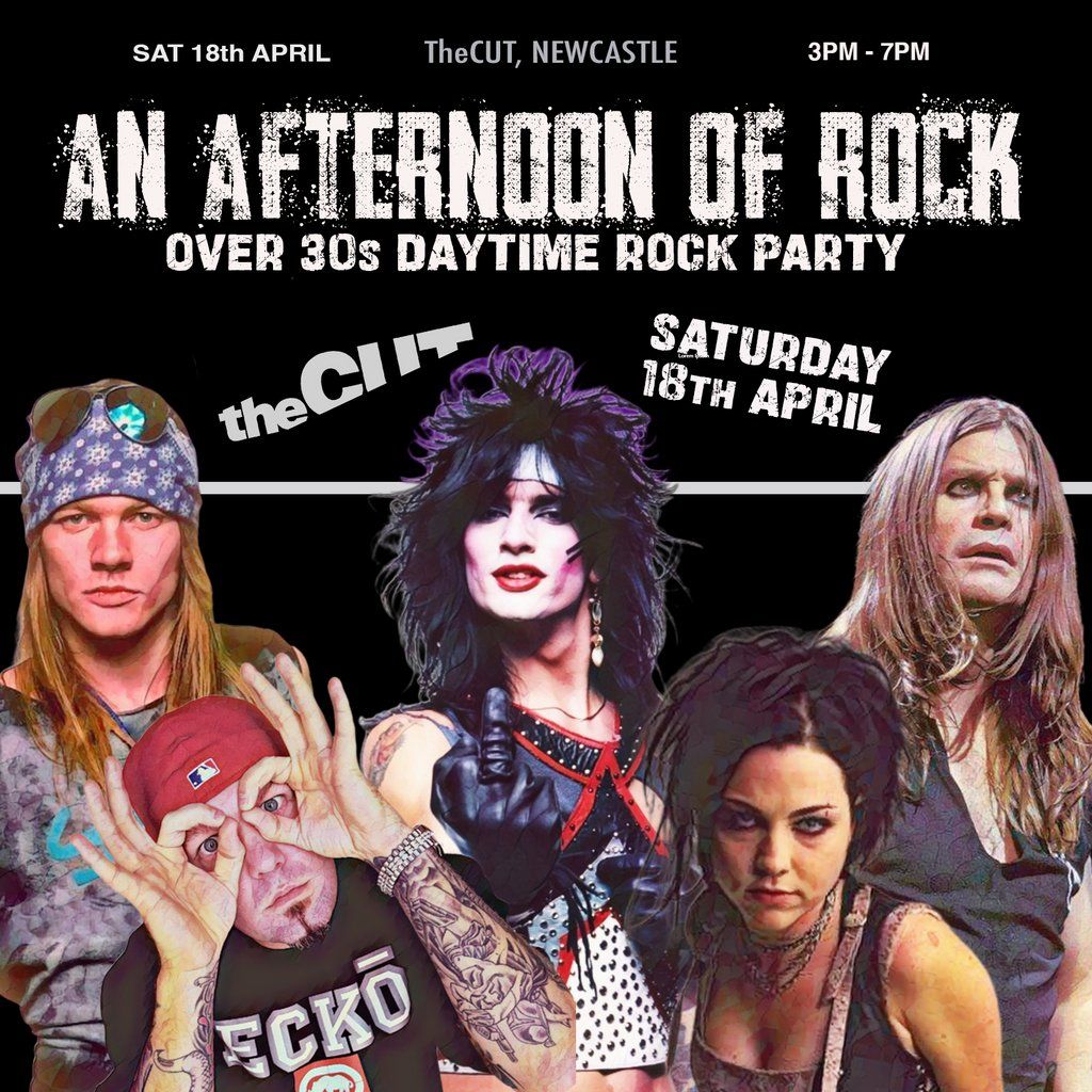 An Afternoon of Rock: NEWCASTLE (Over 30s Rock\/Metal) 3pm-7pm