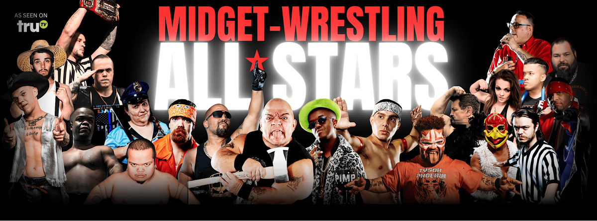 MIDGET-WRESTLING ALL*STARS LIVE! IT'S HUGE IN MARION, NC!