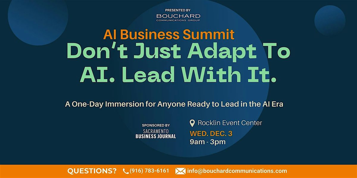 Sacramento AI Business Summit