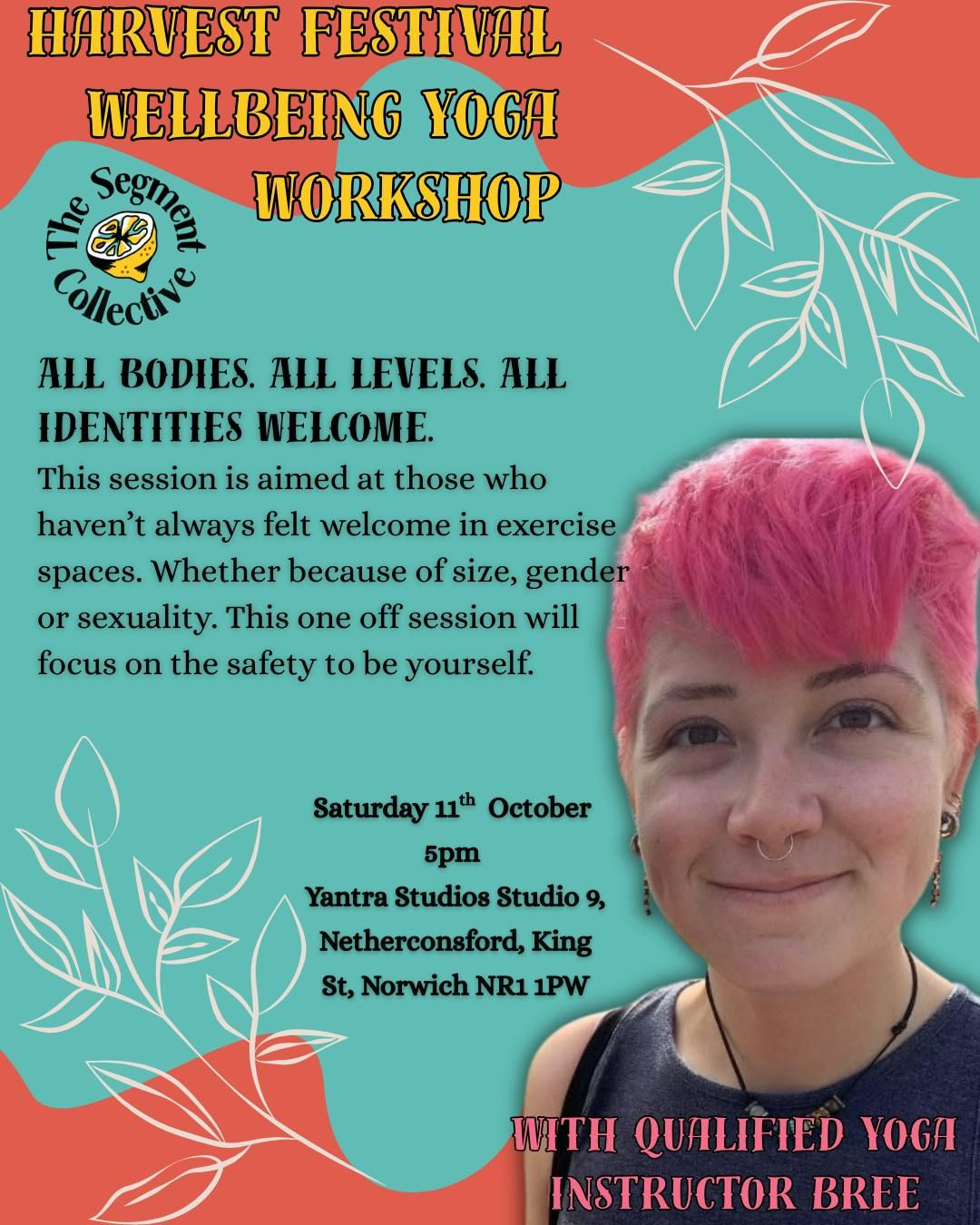 Harvest Festival Wellbeing Yoga