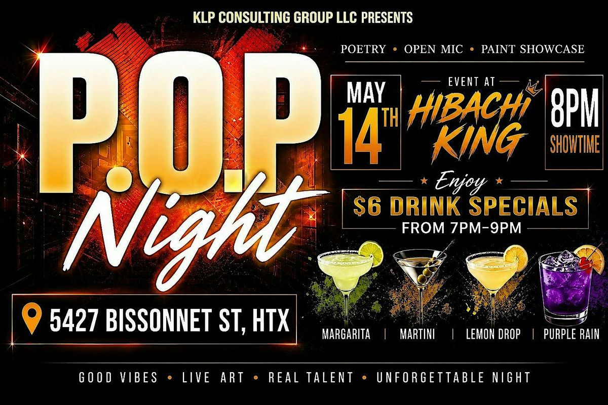 P.O.P NIGHT THURSDAYS