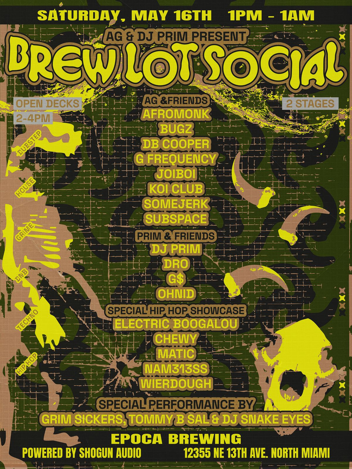 AG & DJ Prim Presents Brew Lot Social IV