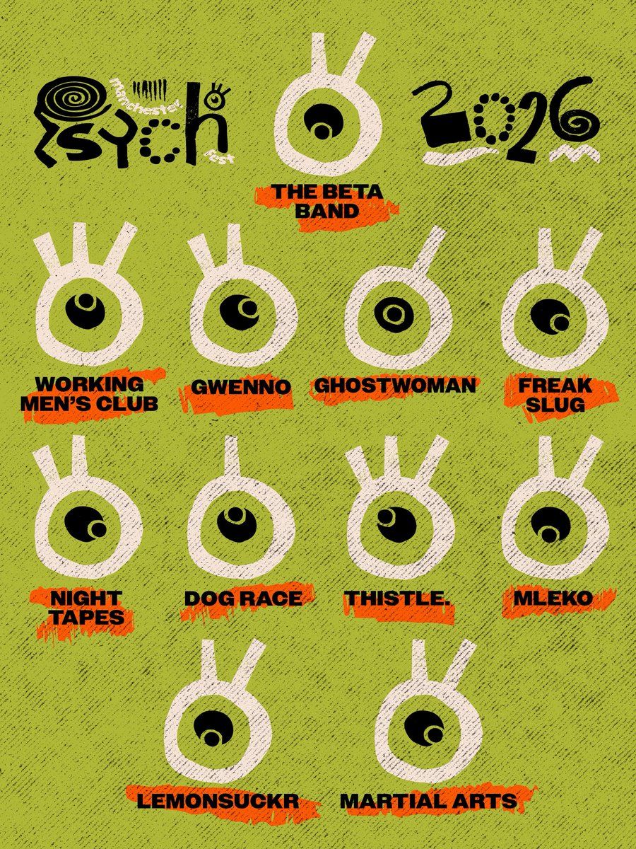 Manchester Psych Fest 2026 - The Beta Band Working Men's Club Gwenno Tickets