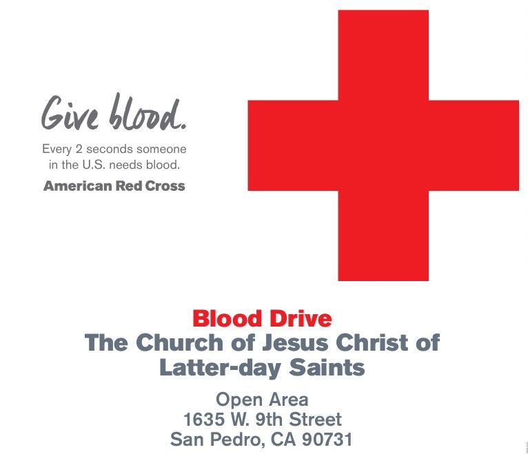 Red Cross Blood Drive