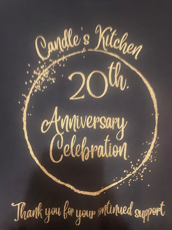 20 year celebration Candle's Kitchen, Hartville, OH December 1, 2023