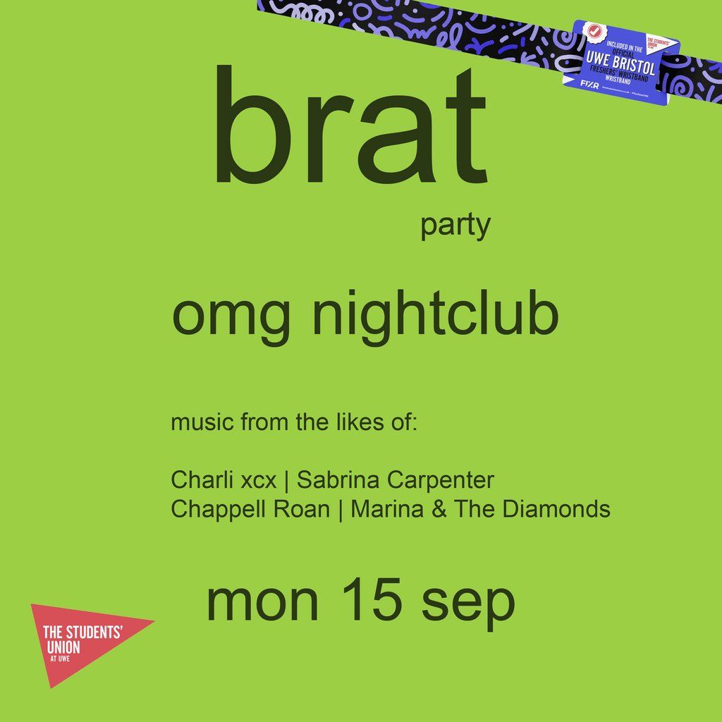 UWE Bristol Official Freshers |brat party!