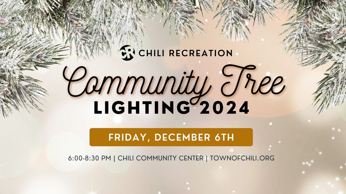 Town of Chili Community Tree Lighting 2024 3237 Chili Ave, Rochester