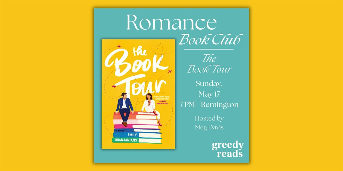 Romance Book Club: "The Book Tour" by Emily Ohanjanians