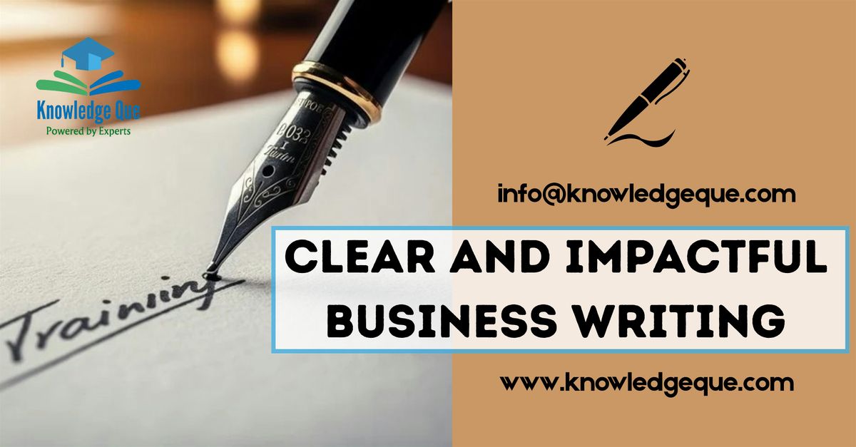 Clear & Impactful Business Writing | Boston, MA
