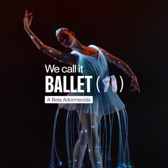 We call it Ballet: A Bela Adormecida em um espet\u00e1culo de luzes deslumbrantes