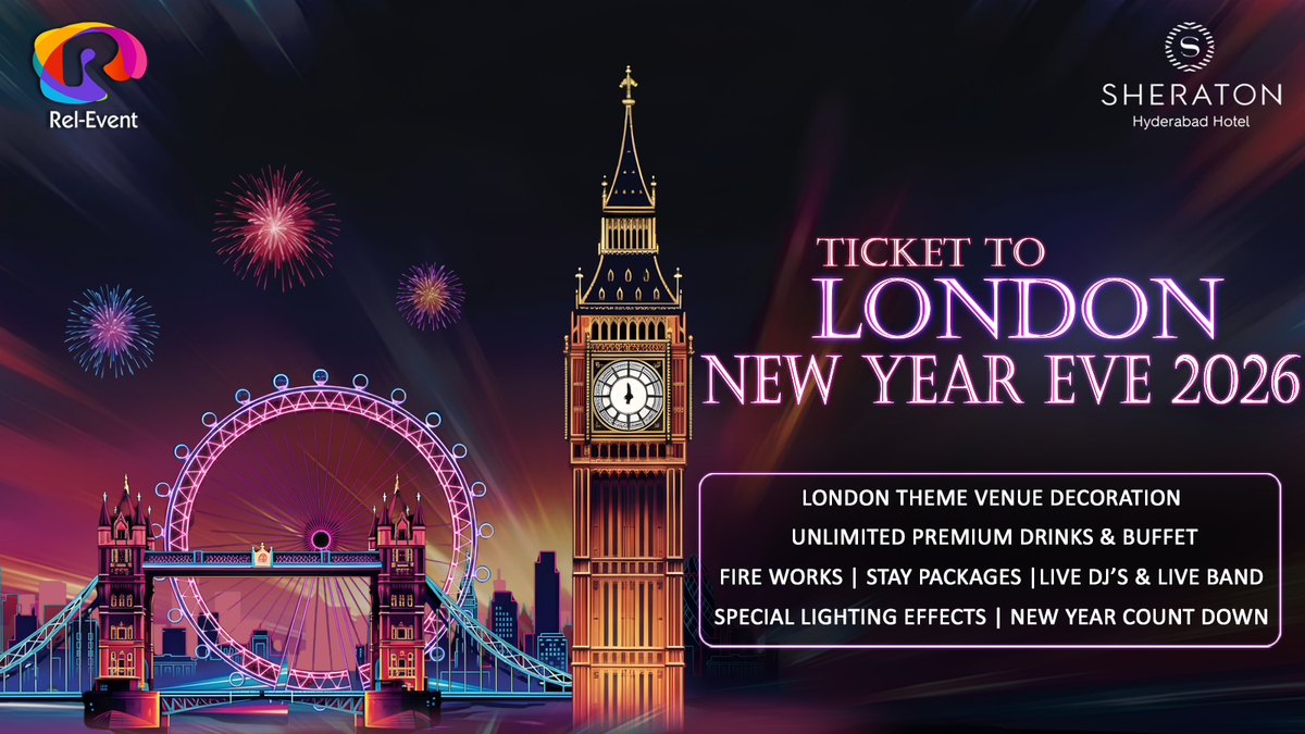 Ticket to London New Year 2026