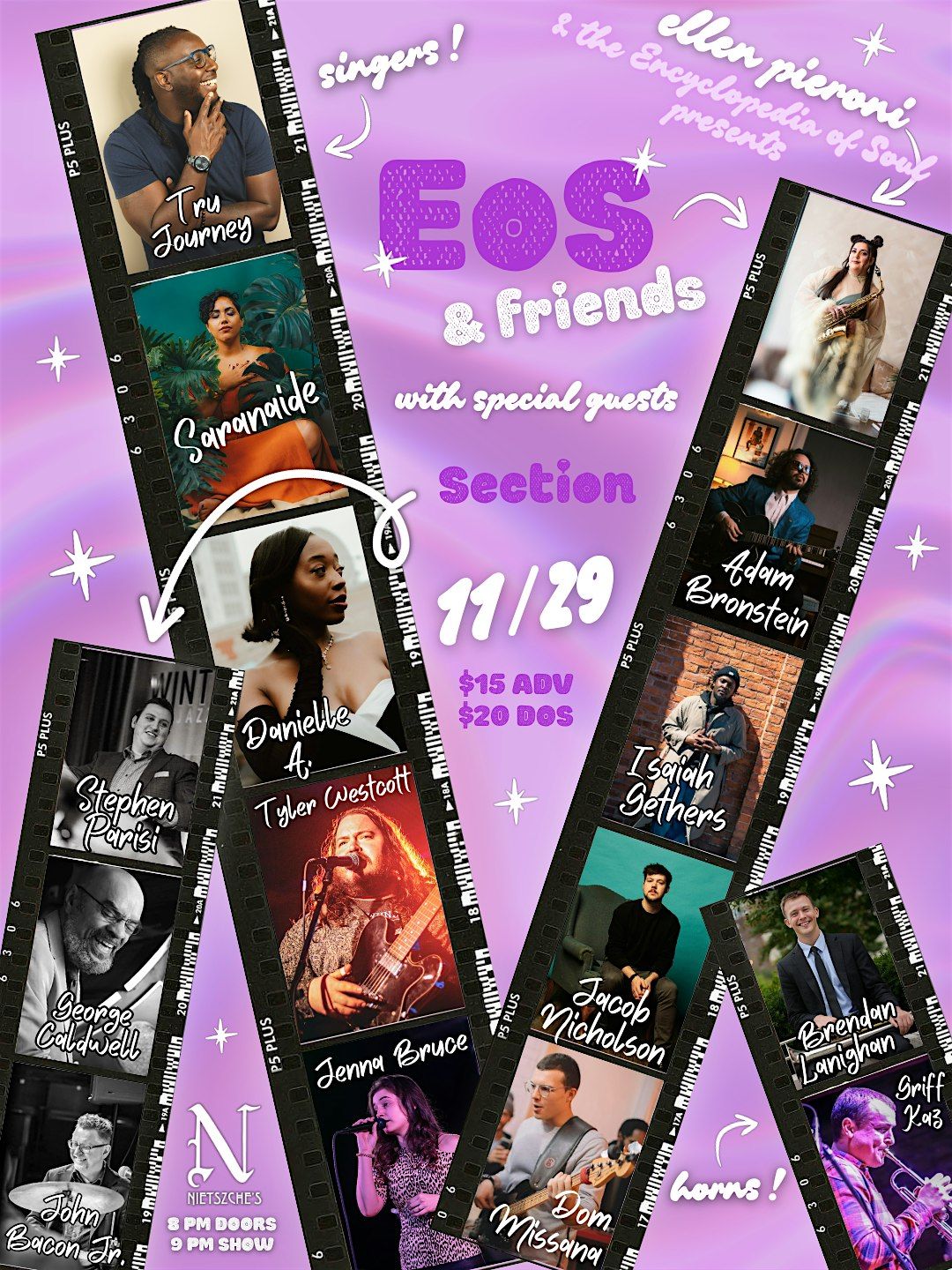 Ellen Pieroni & EoS + Friends wsg. "Section" @ Nietzsche's 11.29.2025