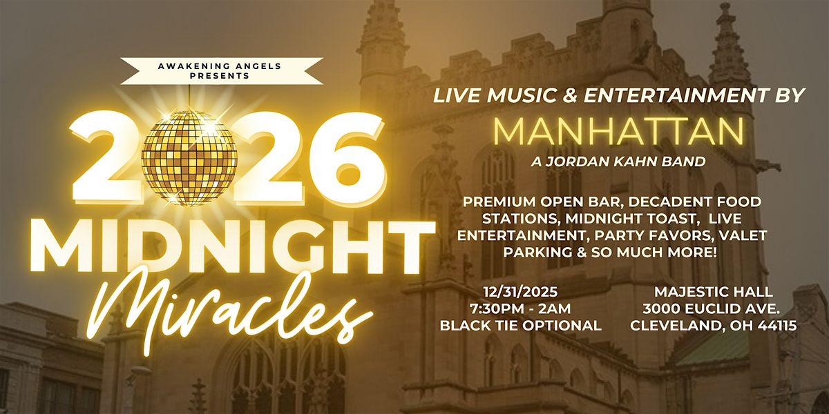 Midnight Miracles New Years Eve Event at Majestic Hall