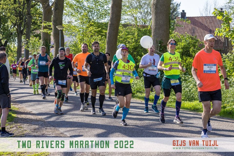 Two Rivers Marathon 2023 at Zaltbommel Centrum on 26th March, 2023
